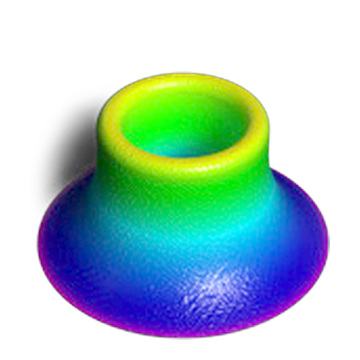 Beam profile E: 60% ring, 40% core