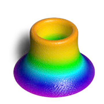 Beam profile D: 70% ring, 30% core